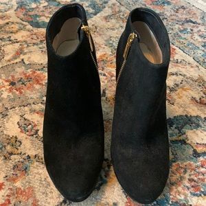 Michael Kors suede booties